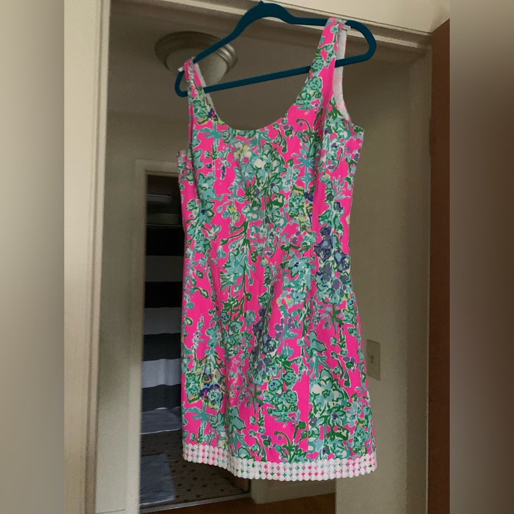 Eaton Shift Dress “ Southern Charm”, pink Lilly Pulitzer